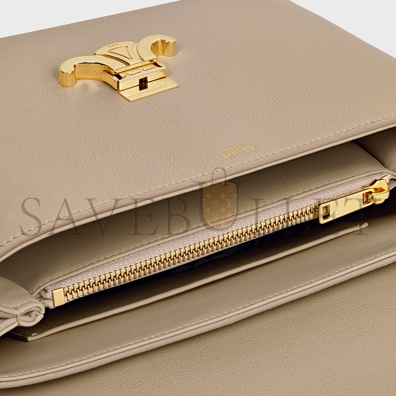 ce**e medium nino bag in S*pple grained calfskin 117523fxk.03cp (25*17.5*10cm)